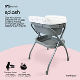 mk Collection - mk Collection Splash Baby Bath, Stand & Changing Mattress - Mari Kali Stores Cyprus